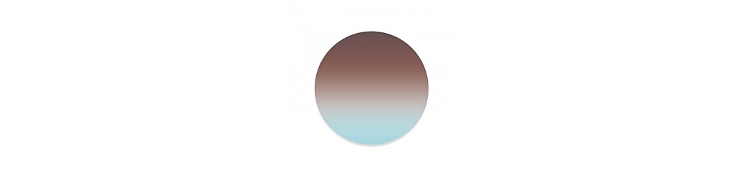 Marrone Azzurro Coppia di Filtri
